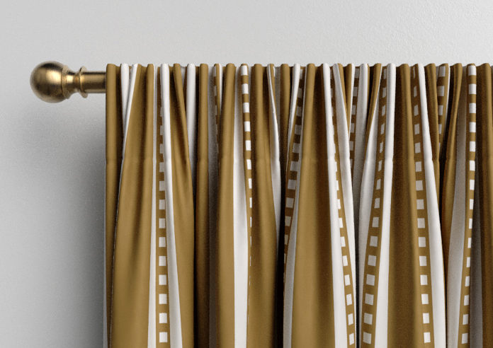 The British Stripe Co. Edgar, Highlands No.1 - Made to Measure Curtains - Image 9